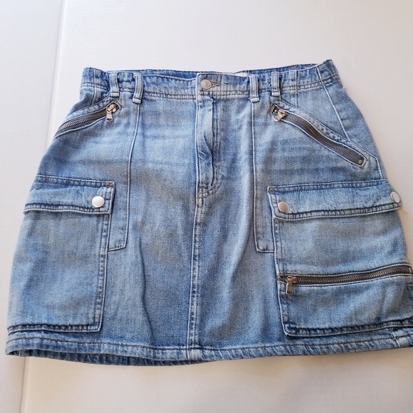 Free People | Pocket Denim Skirt, size 31 - Picture 6 of 7